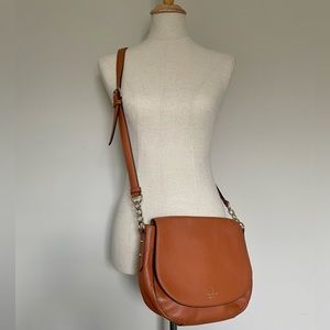 Kate Spade Brown Pebbled Leather Crossbody Bag NWOT